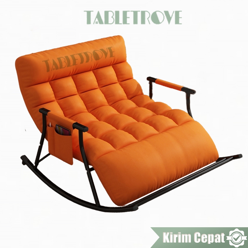TABLETROVE Kursi Goyang Kursi Malas Kursi Sofa Malas Kursi Goyang Bulat Sofa Santai Kursi Santai