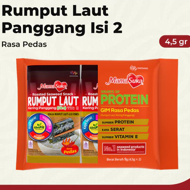 

MamaSuka - Rumput Laut Panggang Pedas Isi 2