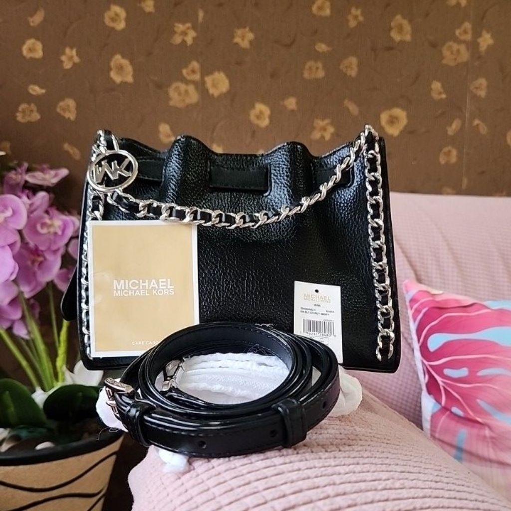 Tas MK Mina Michael Kors - Black PL VVGC