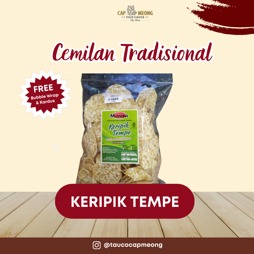 

Keripik Tempe Original Moresa