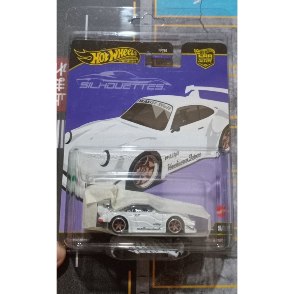Hotwheels premium Porsche rwb silhouettes