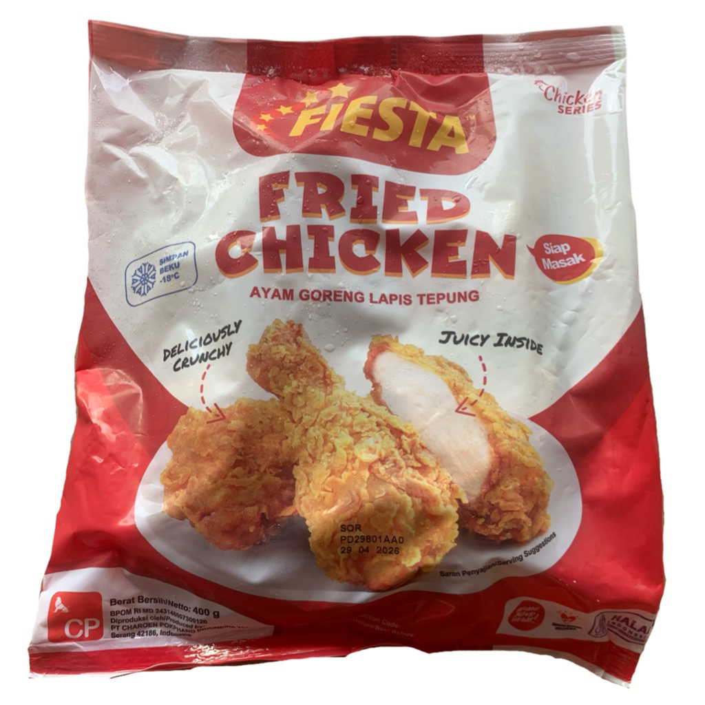 

Fiesta Fried Chicken 400Gr