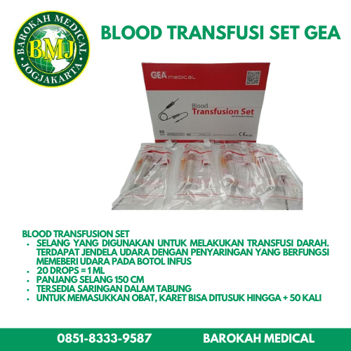 Blood Transfusion Set GEA - Blood Set GEA