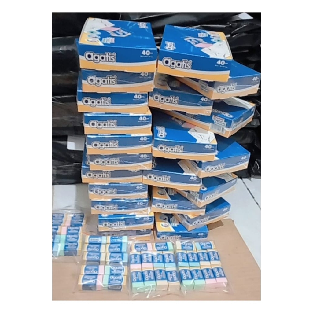 

Hapusan pensil penghapus warna Agatis isi 10 /20 /40