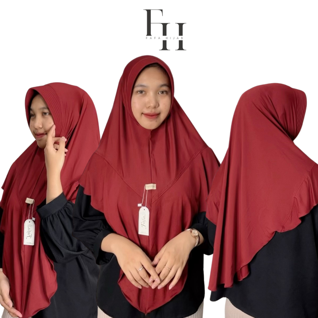 Hijab Khimar Salsa By Fafa Hijab Model Terbaru