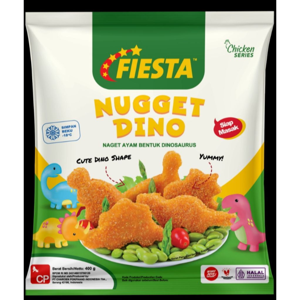 

Fiesta Nugget Dino 400g