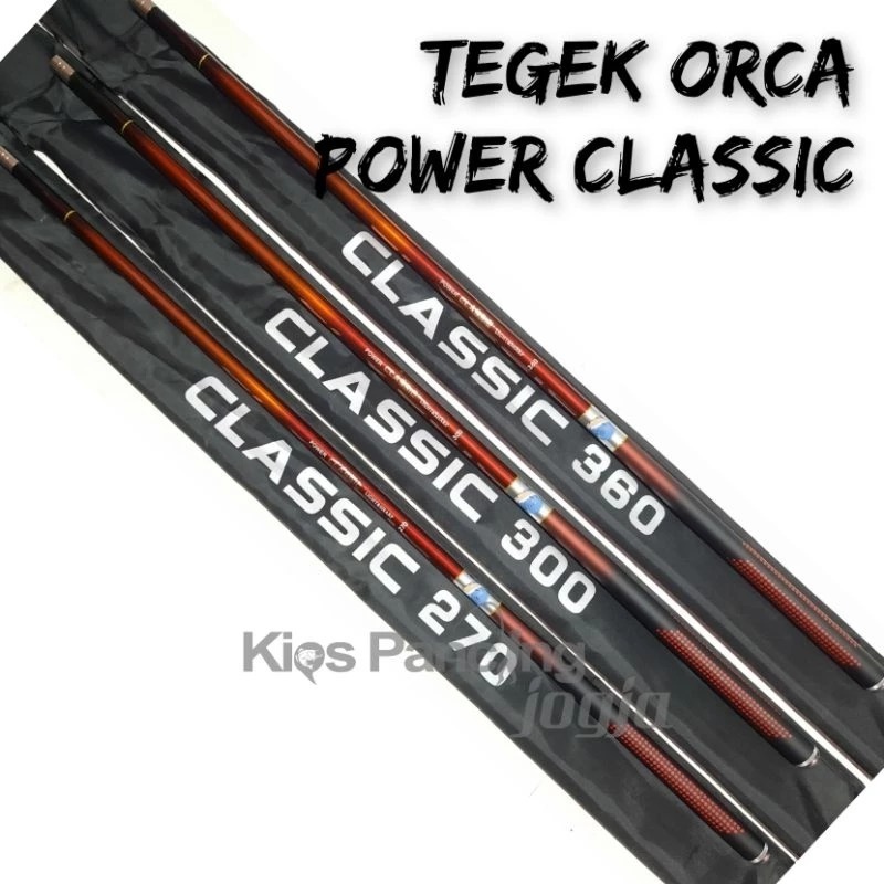 Joran Tegek Orca Power Classic 270 300 360 450 Carbon