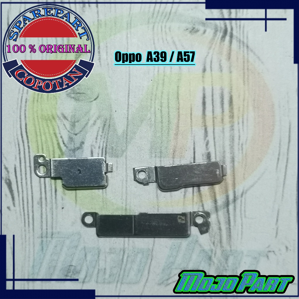 Oppo A39 A57 Kaleng Plat Besi Penjepit Soket Mesin Original Copotan | Mojo Part