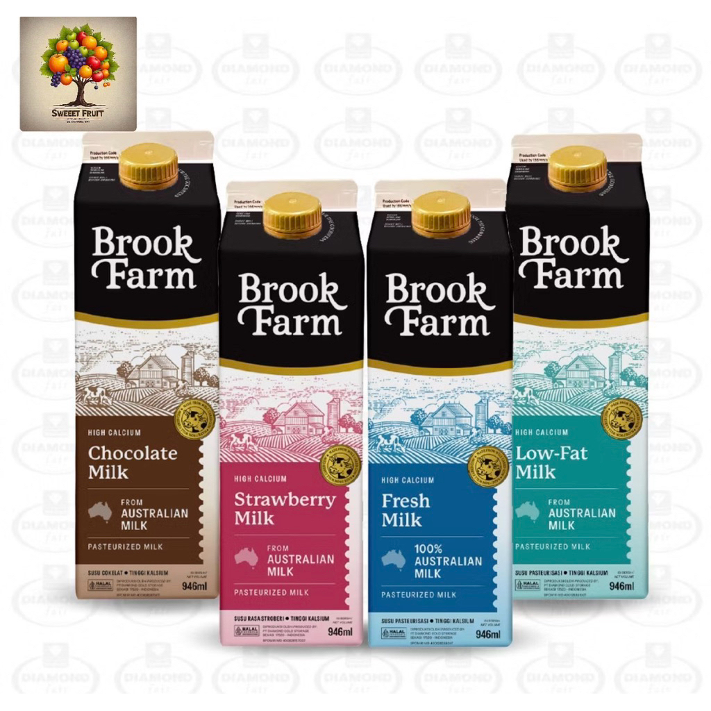 

Brook Farm 946ml / Australia Milk Brook Farm