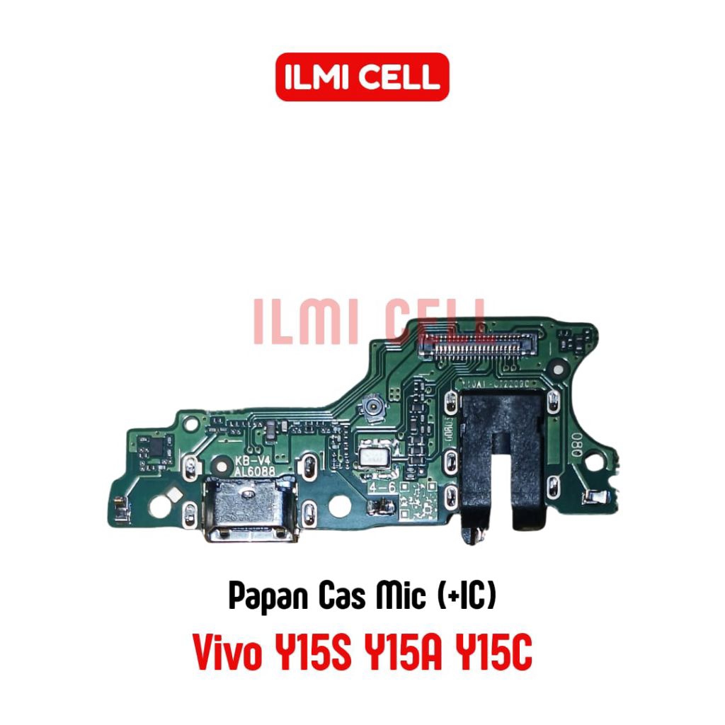 PAPAN KONEKTOR CAS MIC VIVO Y15S/ Y15A/ Y15C ORI