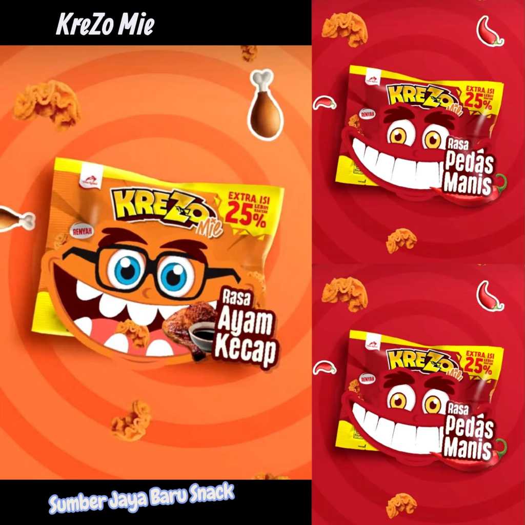 

Mie KreZo | Isi 10 Bungkus