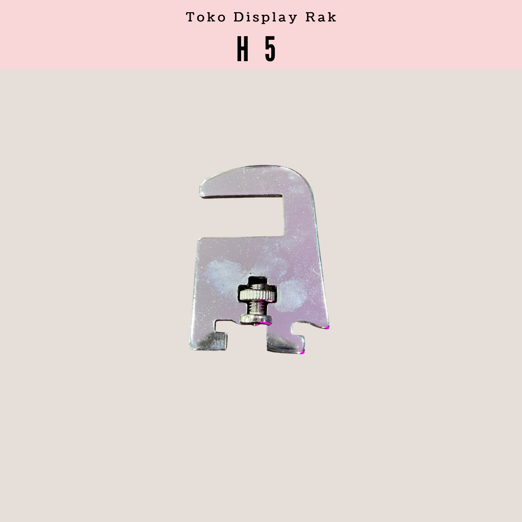 Bracket Pipa Kotak 5 cm | Daun Bracket H 5