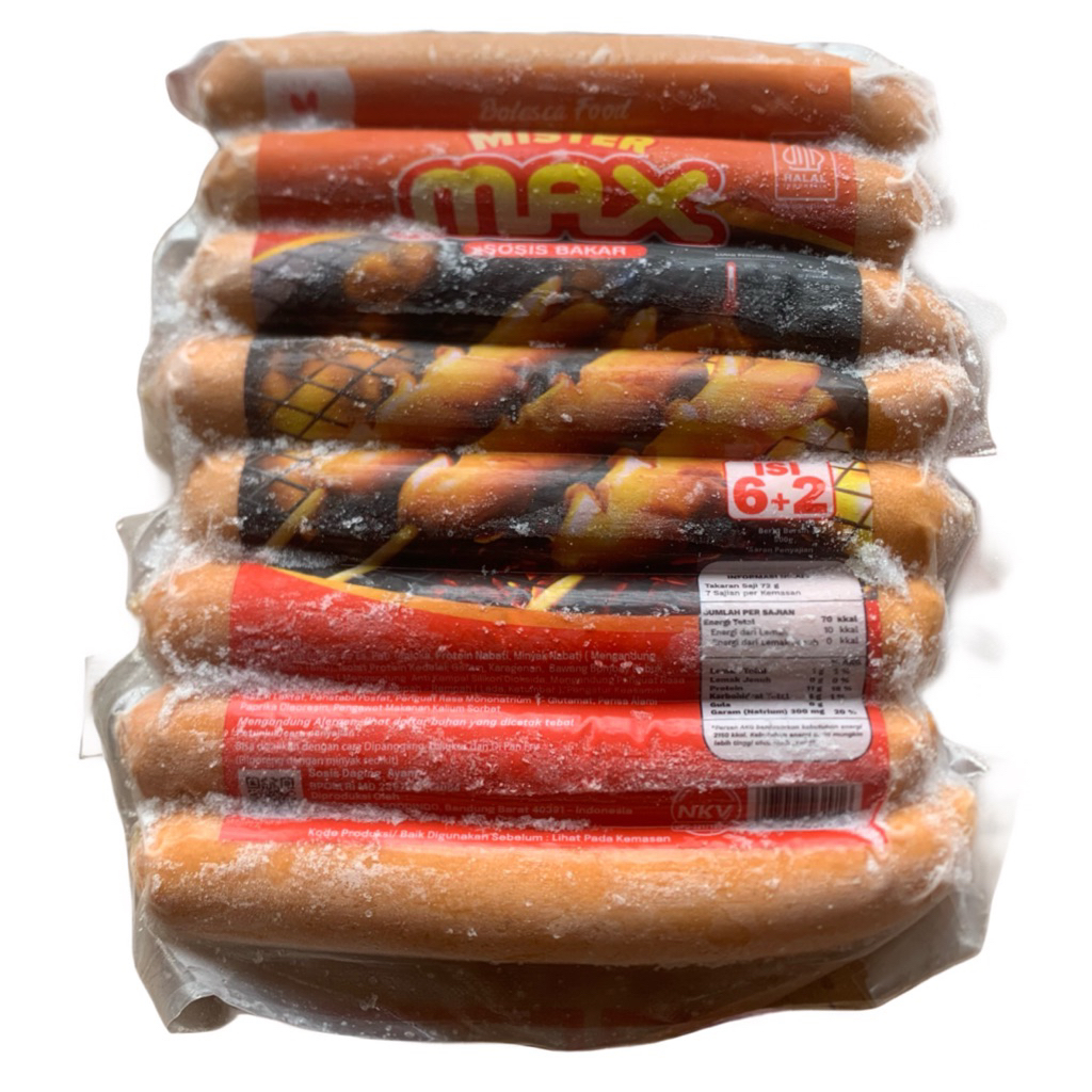 

Sosis Mister Max Isi 6+2
