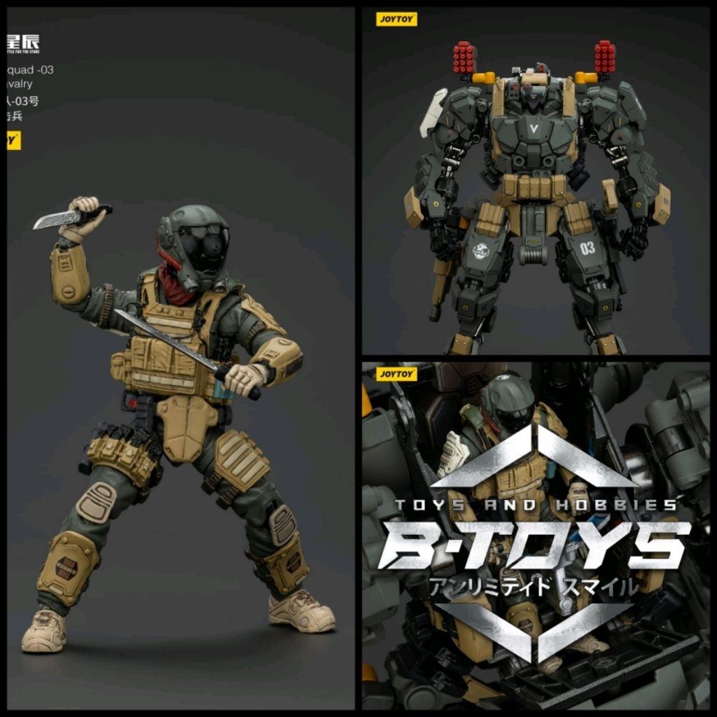 Joytoy JT01291 Tyrant-03 Tactical Type Joytoy 1/18 Action Figure