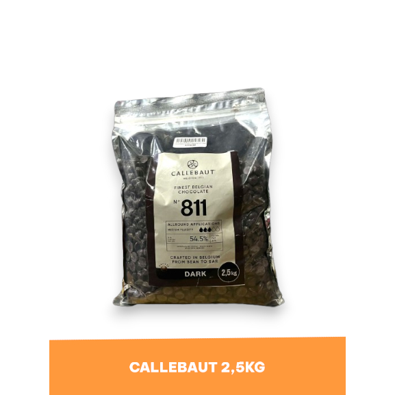 

CALLEBAUT DARK CHOCOLATE 811 2,5KG / COKLAT CALLEBAUT 811 2,5 KG