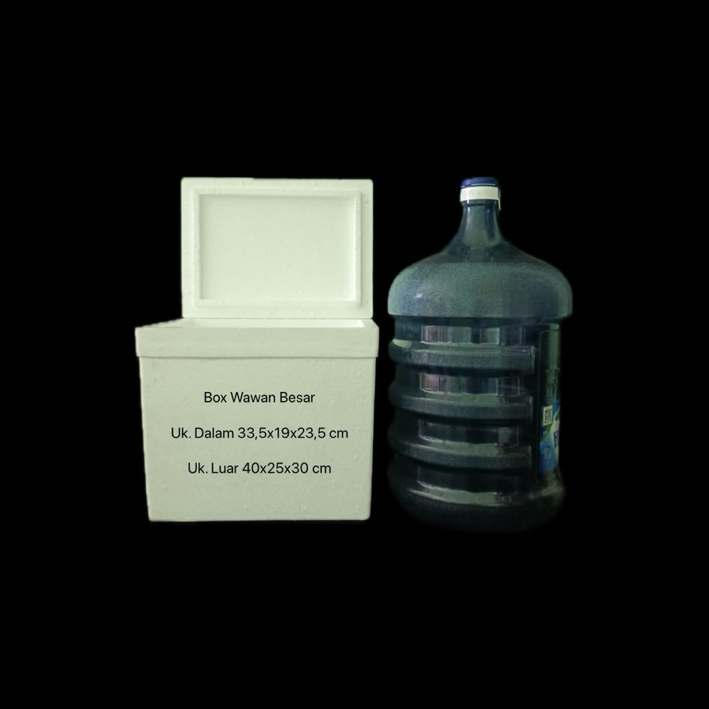 Box Styrofoam Wawan Besar Gabus