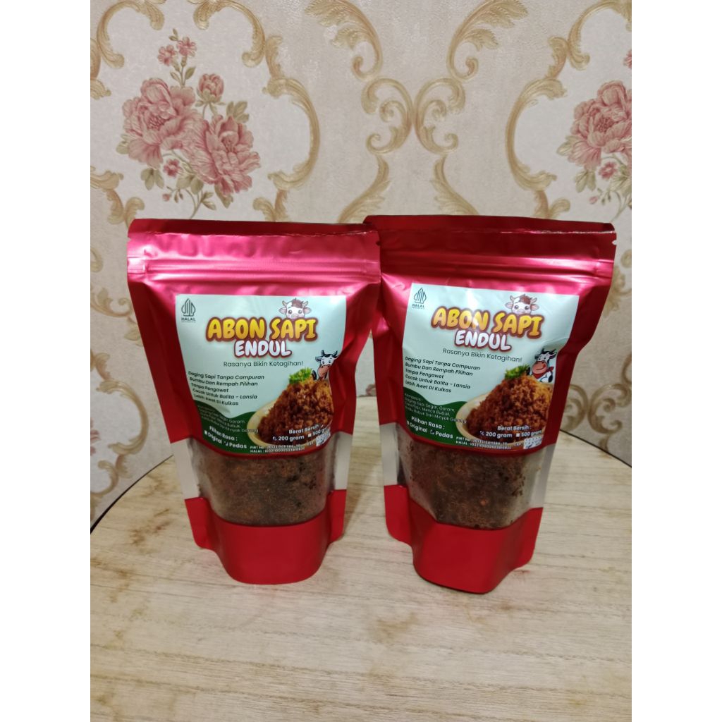 

Abon Daging Sapi Endul 200gram