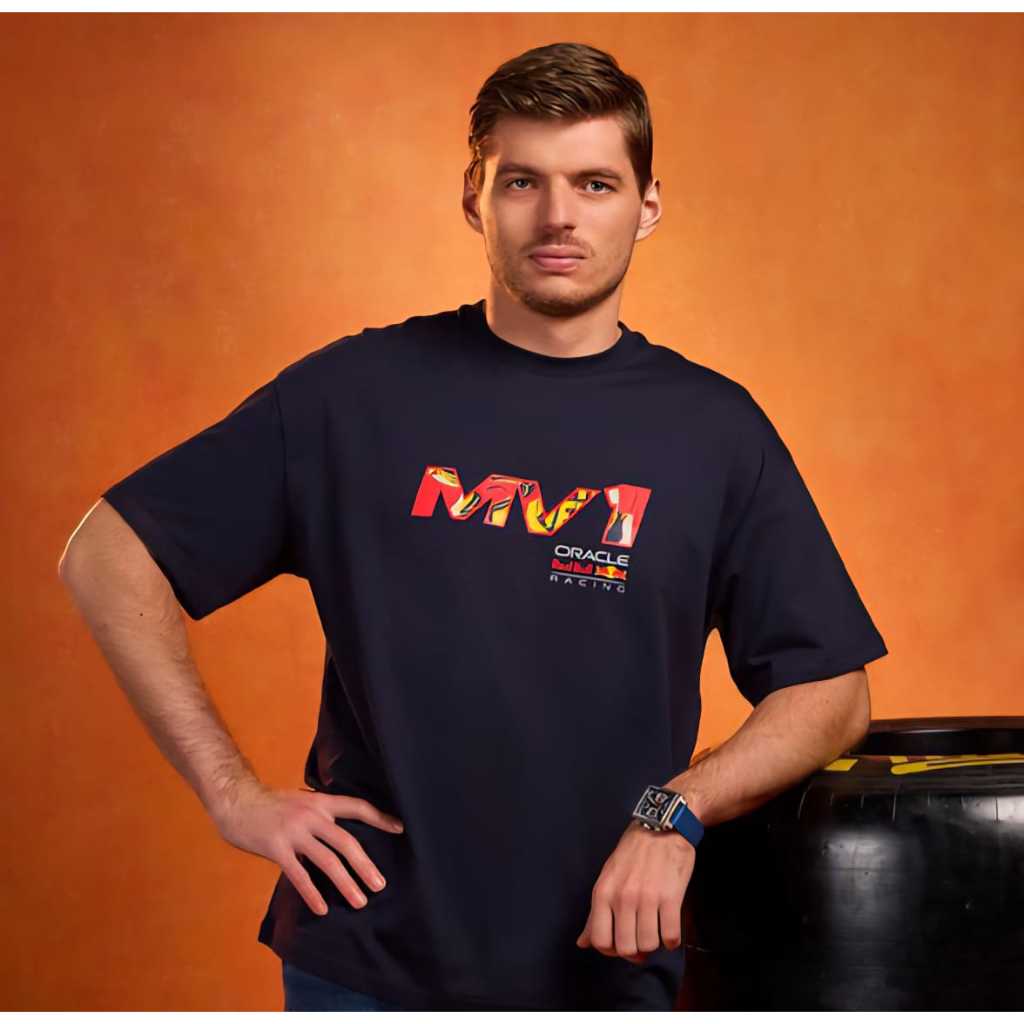 SALE RedBull Red Bull RB Max Verstappen F1 Formula 1 Team Original Baju Kaos Tee Tshirt Pria