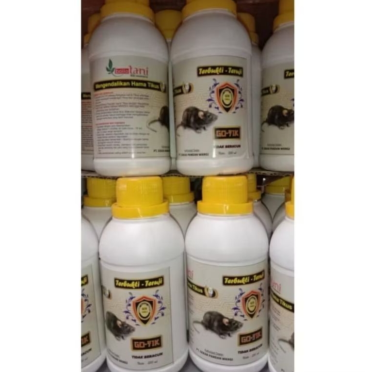Gotik 250ml bolo tani pengusir tikus