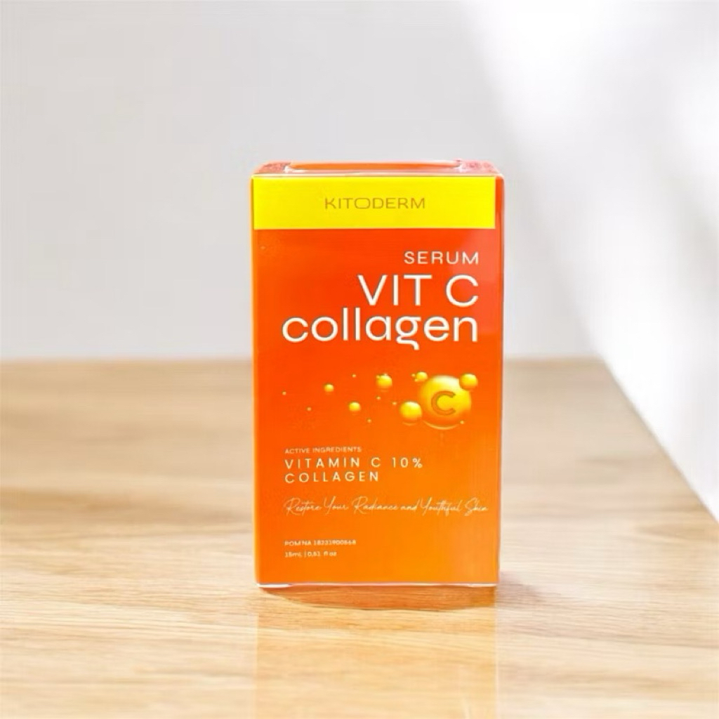 kitoderm serum vit c colagen