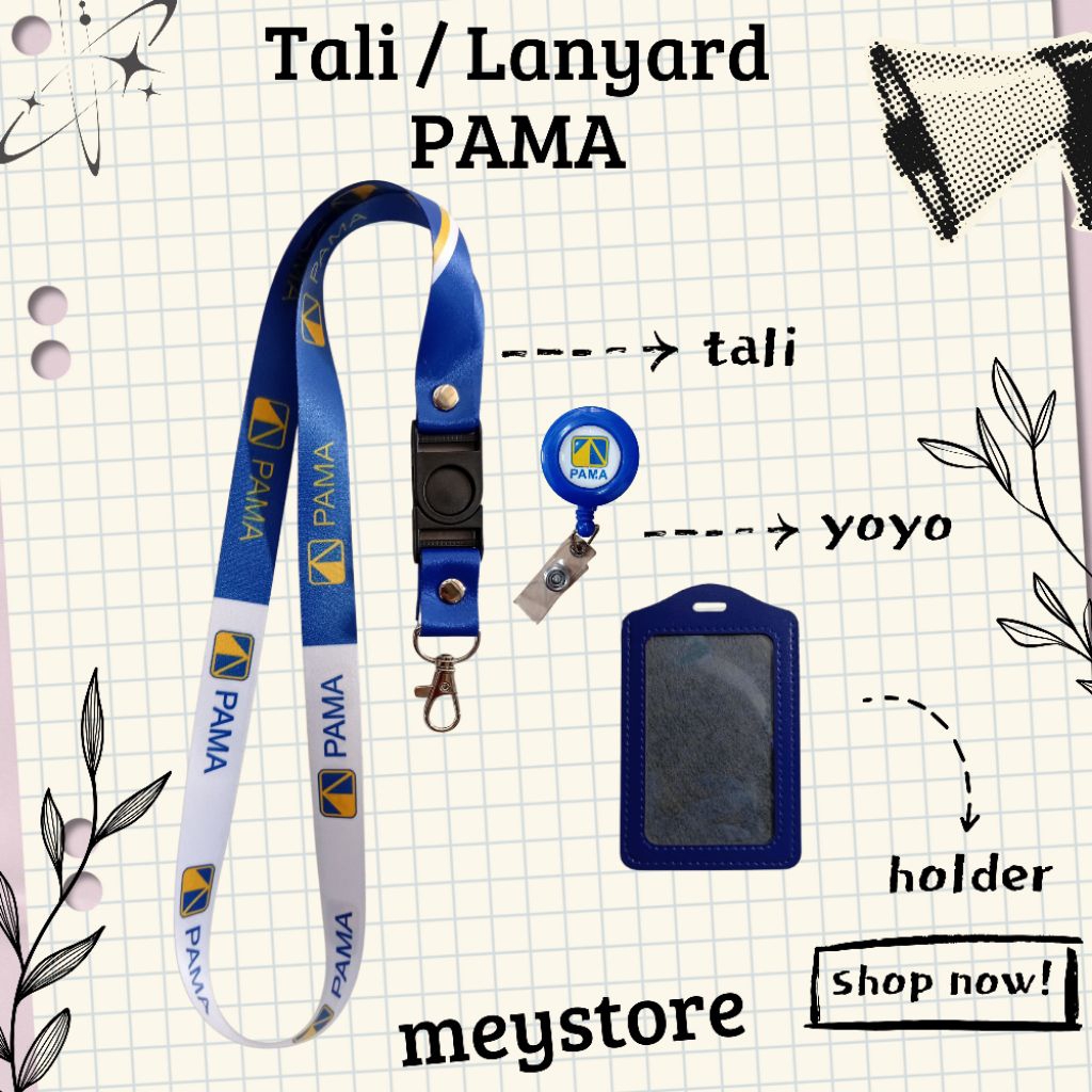 

Tali / Lanyard PAMA [STOCK MELIMPAH] Termurahhh Harga Grosir!!!