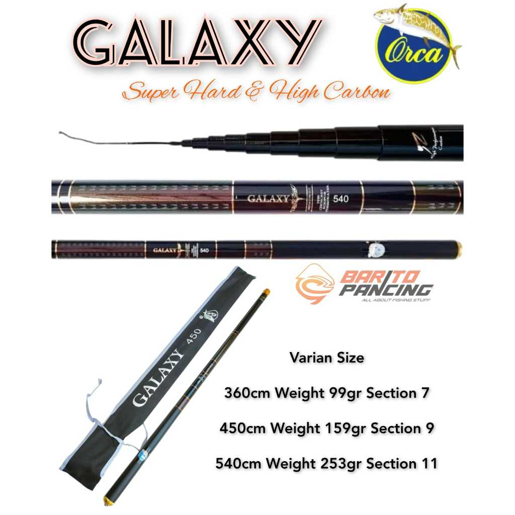 Tegek ORCA GALAXY 360,450,540 High Carbon
