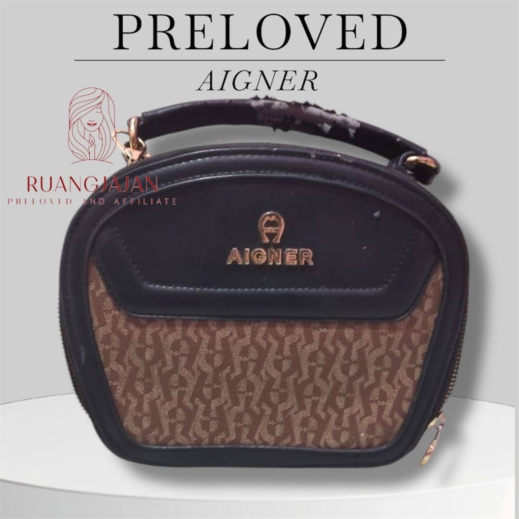 PL TAS AIGNER / PRELOVED TAS WANITA