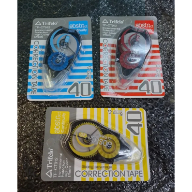 

Correction Tape Tip Ex Kertas Trifelo 40 M