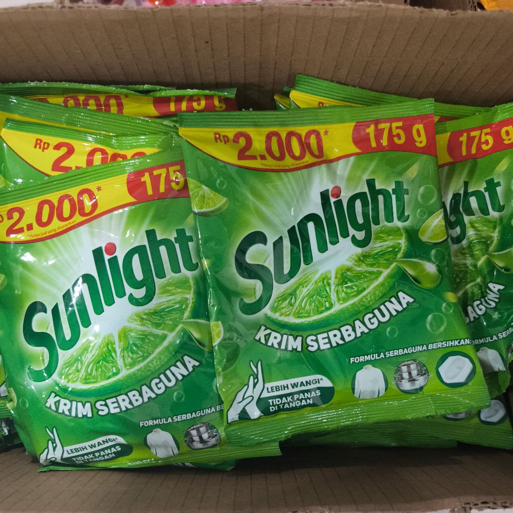 Sunlight Cream Sabun Colek 175 gr