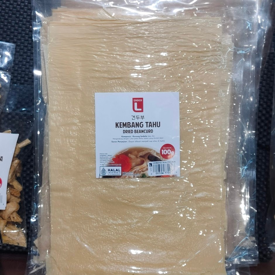 Kulit Tahu Lembar Kualitas Super