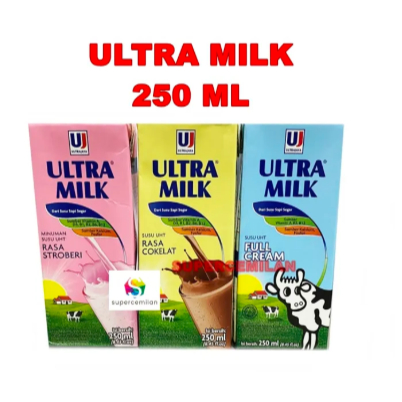 

SUSU ULTRAMILK 250 ML, 1 DUS ISI 24