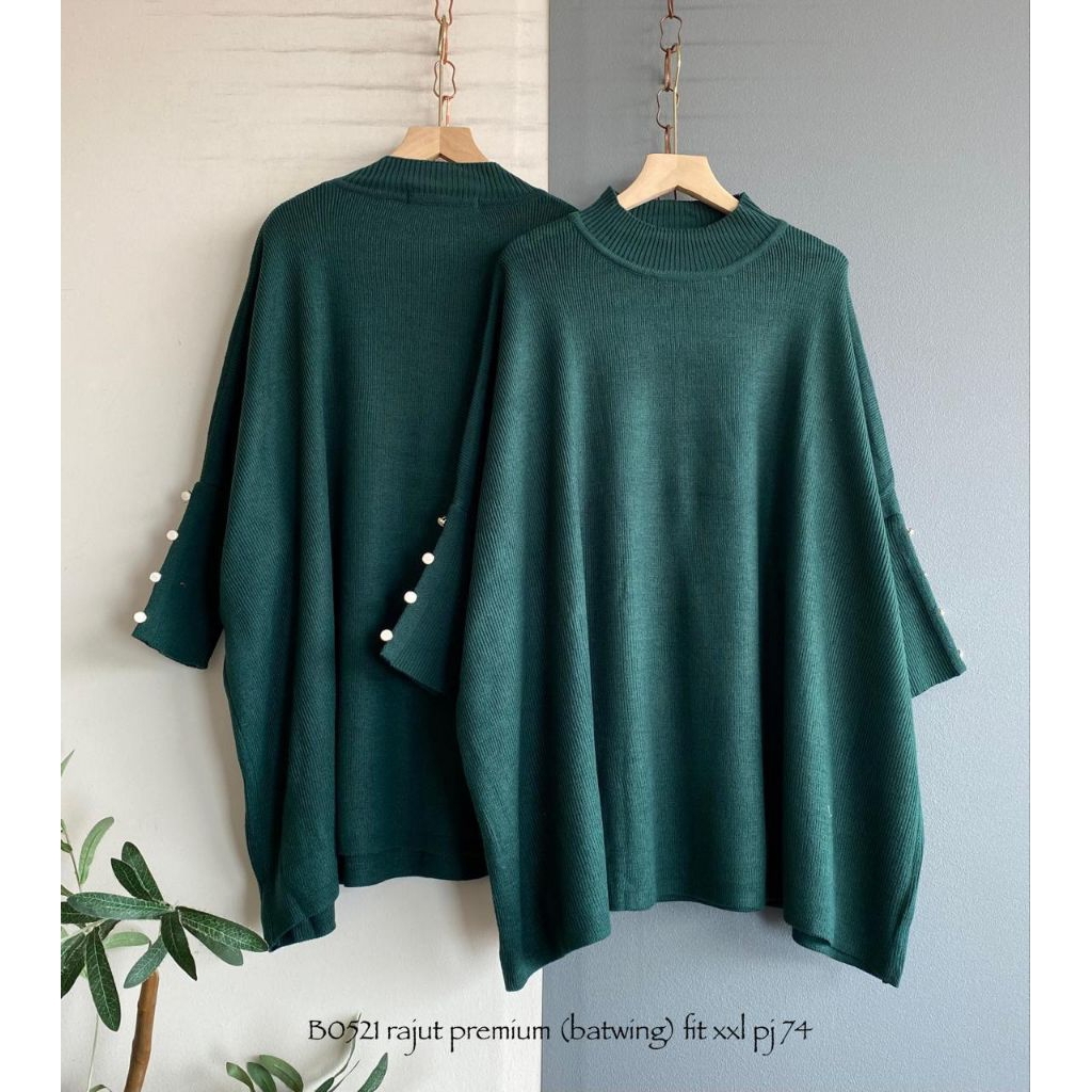 Baju Atasan Wanita Oversize Rajut