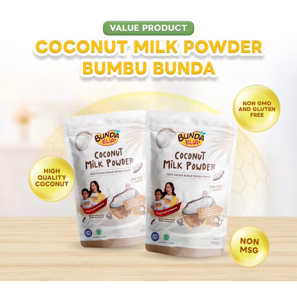 

Bunda Elia Coconut Milk Powder