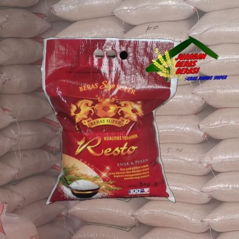 

BERAS RESTAURAN SUPER QUALITY RESTO 5KG,10KG,20KG
