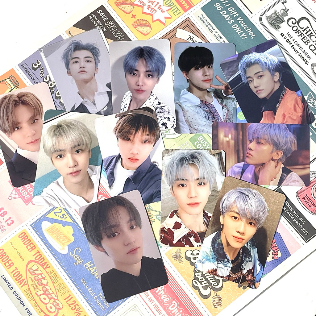 NCT DREAM RELOAD RIDIN ROLLIN ALBUM KIHNO PROJECT KEYRING PROKEY STIKCER CASHBEE YIZHIYU YZY PHOTOCA