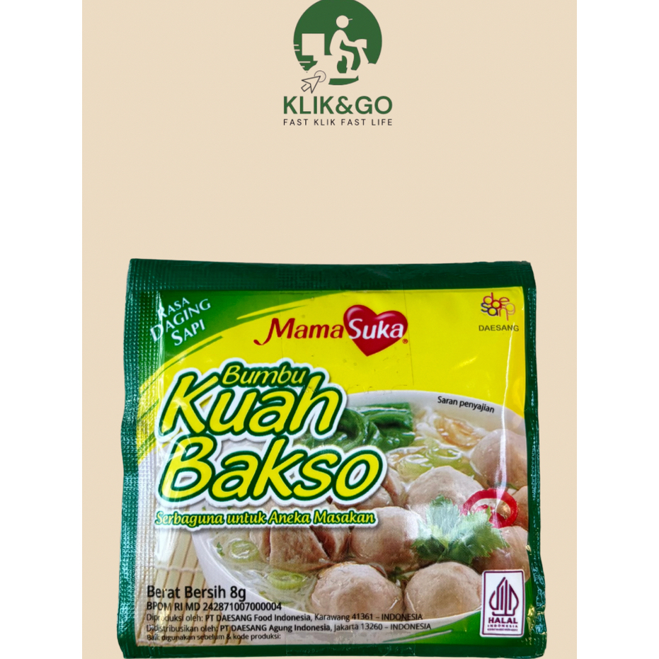 

mama suka kuah bakso bumbu kuah bakso instan renceng 12pcs