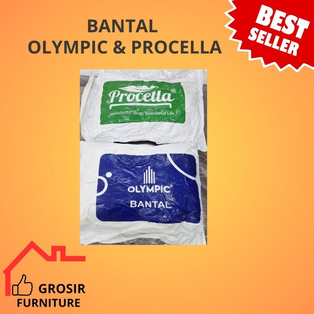 BANTAL OLYMPIC / PROCELLA SILIKON EMPUK NYAMAN