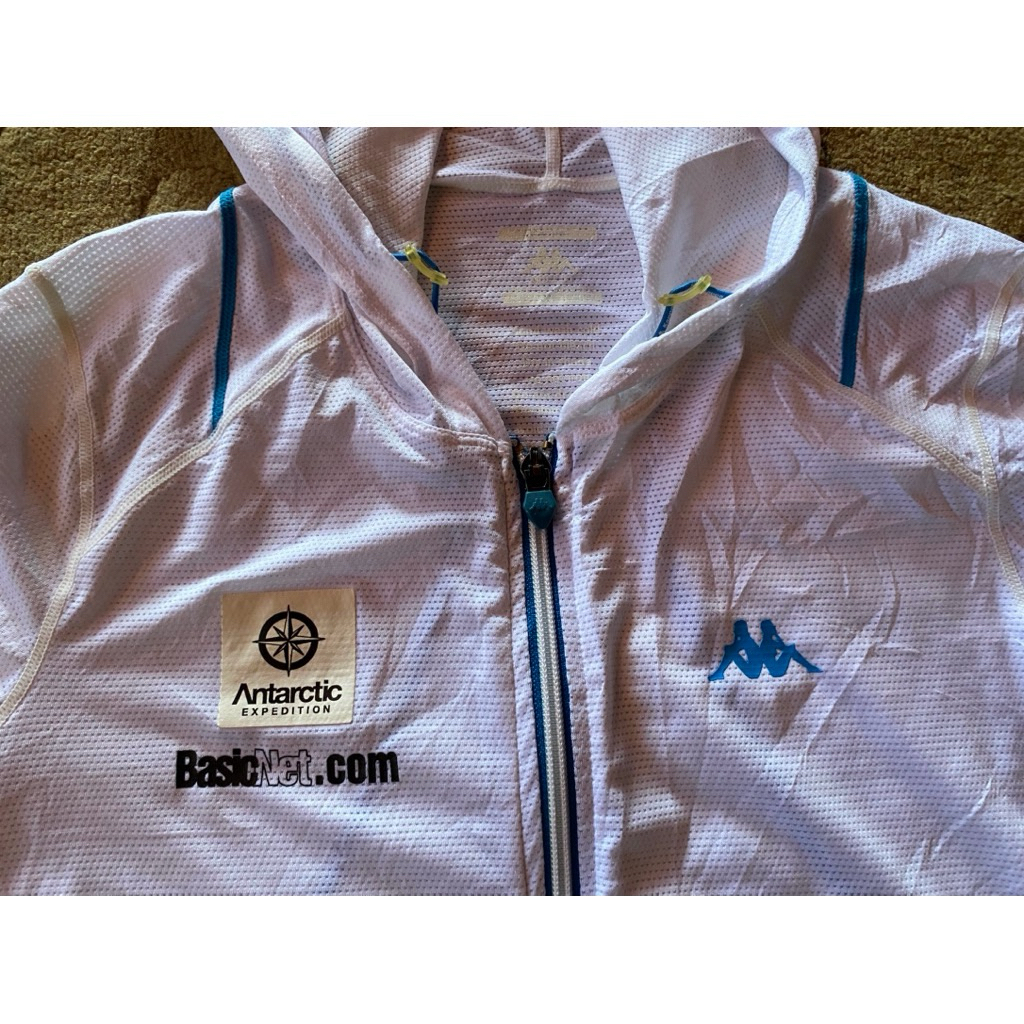 jacket kappa runing second