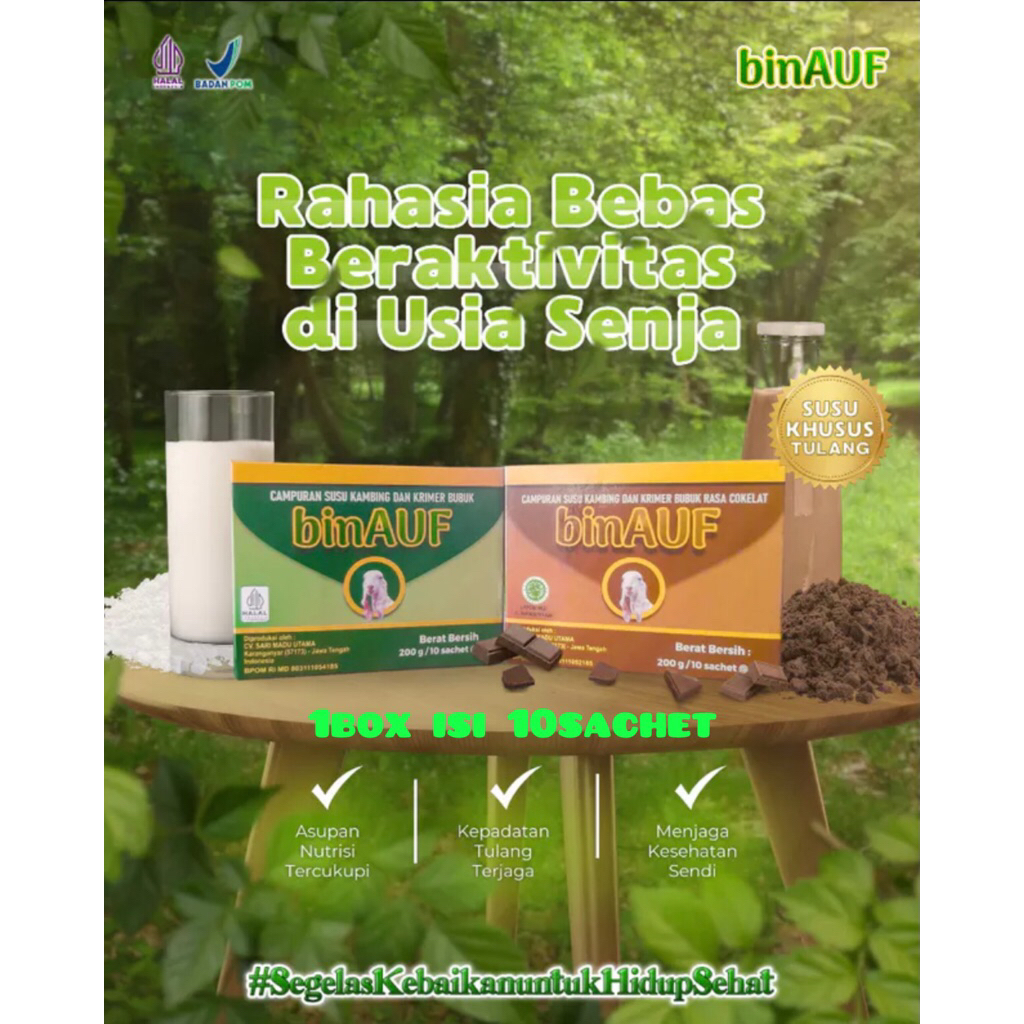 

SUSU KAMBING binAUF Sachet