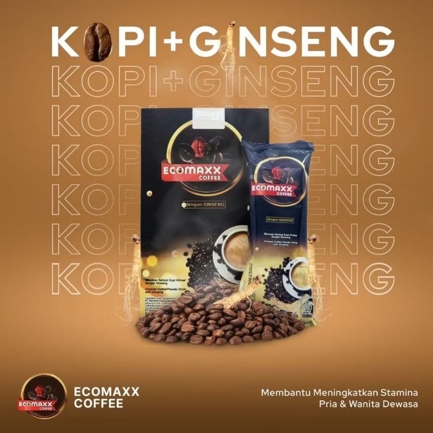 

Ecomaxx Coffee Perpaduan Kopi Dengan Herbal Ginseng