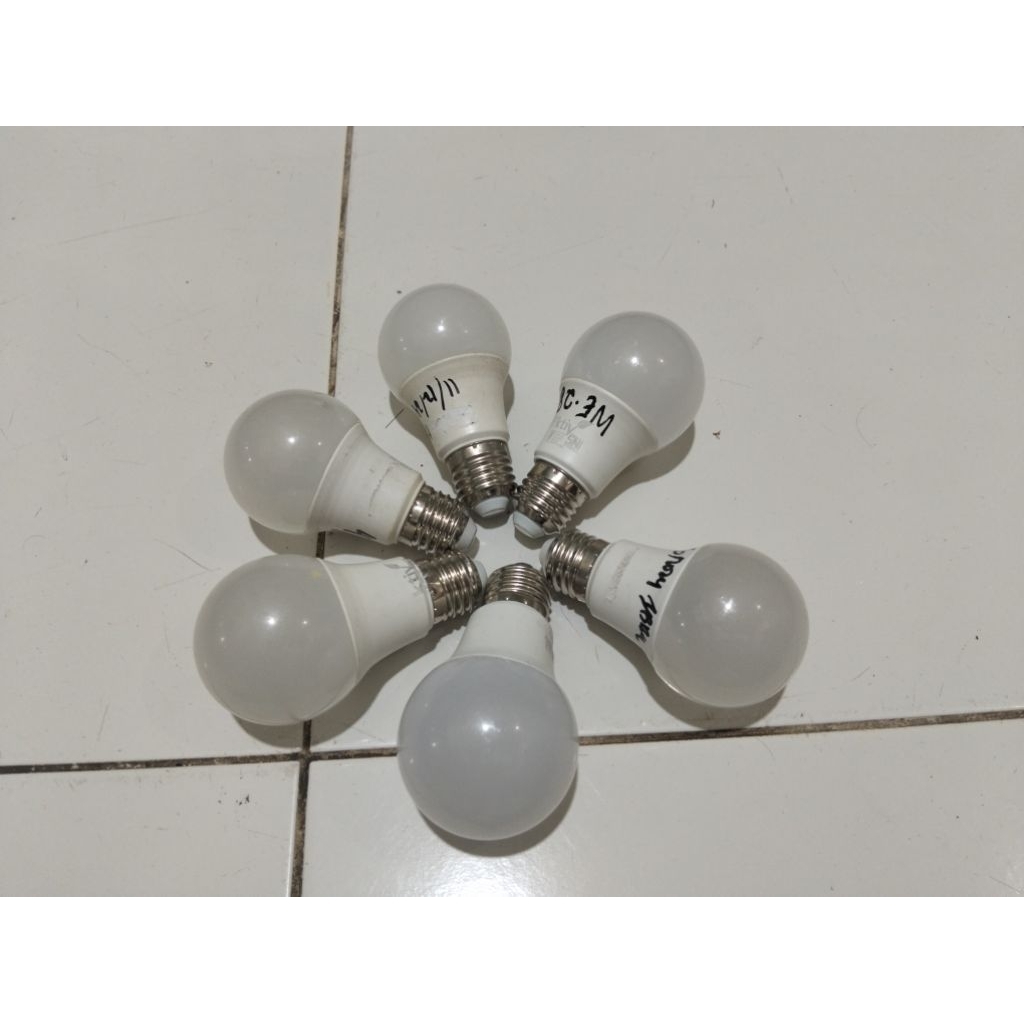 LED OFF(MATI) 7 WATT RETUR PABRIK