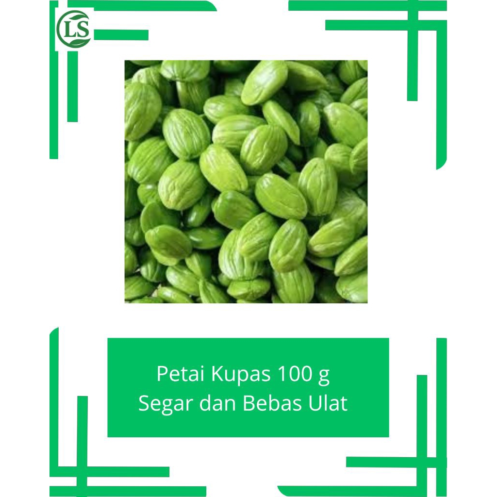

Petai kupas segar 100 g Surabaya