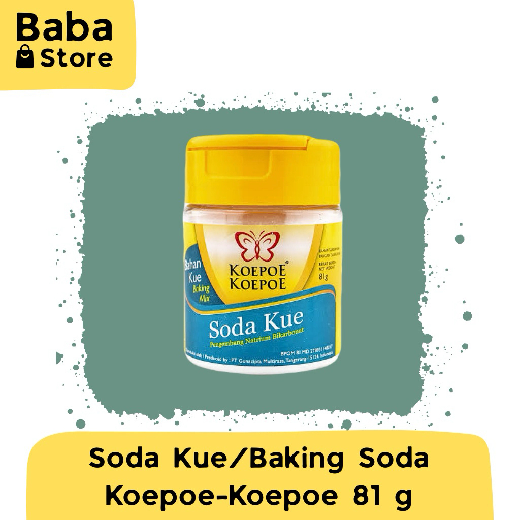 

Soda Kue/Baking Soda Koepoe Koepoe 81 g
