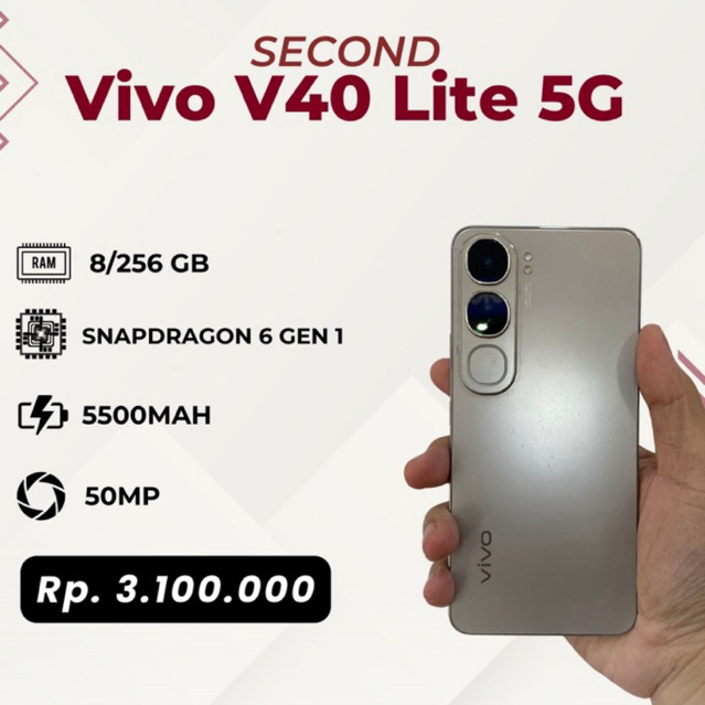Vivo V40 Lite 5G 8/256 Gb Second