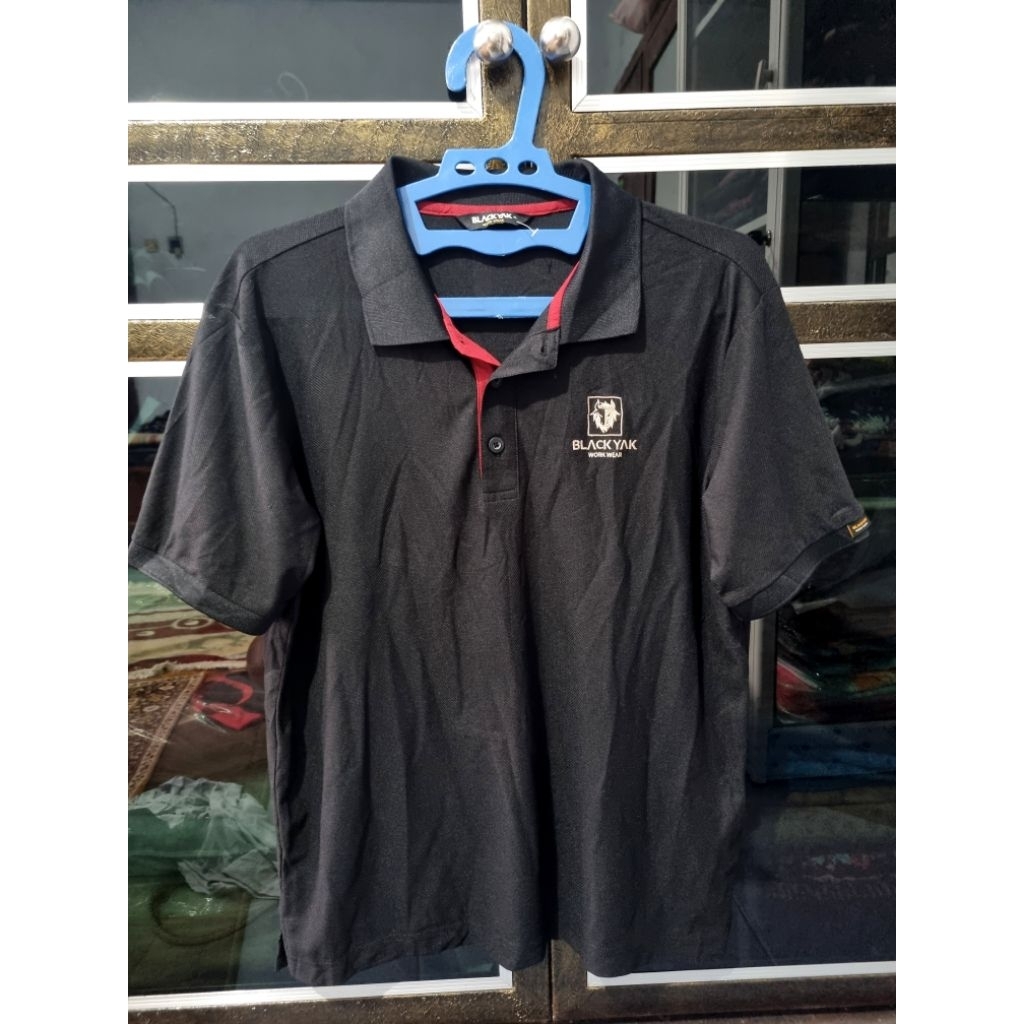 Kaos Kerah BlackYak Original