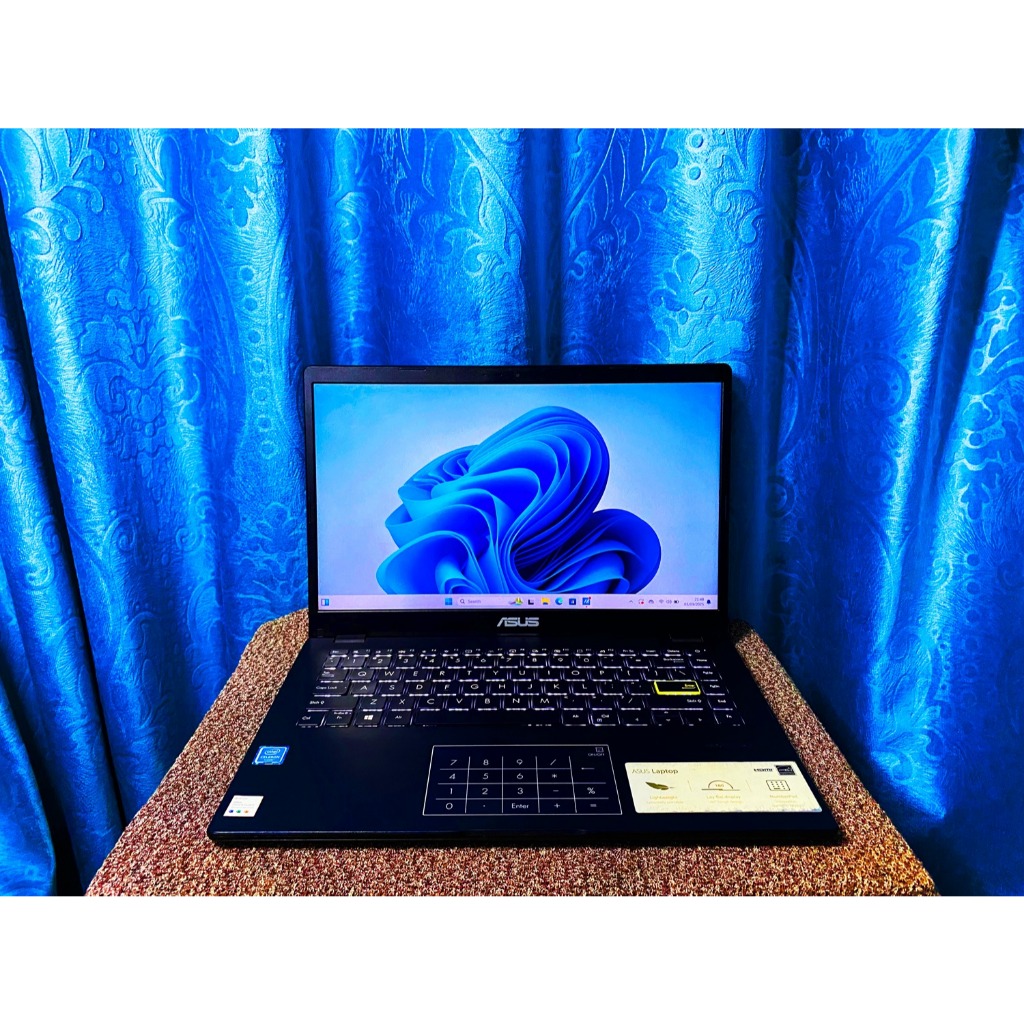 Laptop Asus Vivobook E410M Second | CELERON N4020 | RAM 4GB DDR4L | SSD 512GB | Siap Pakai