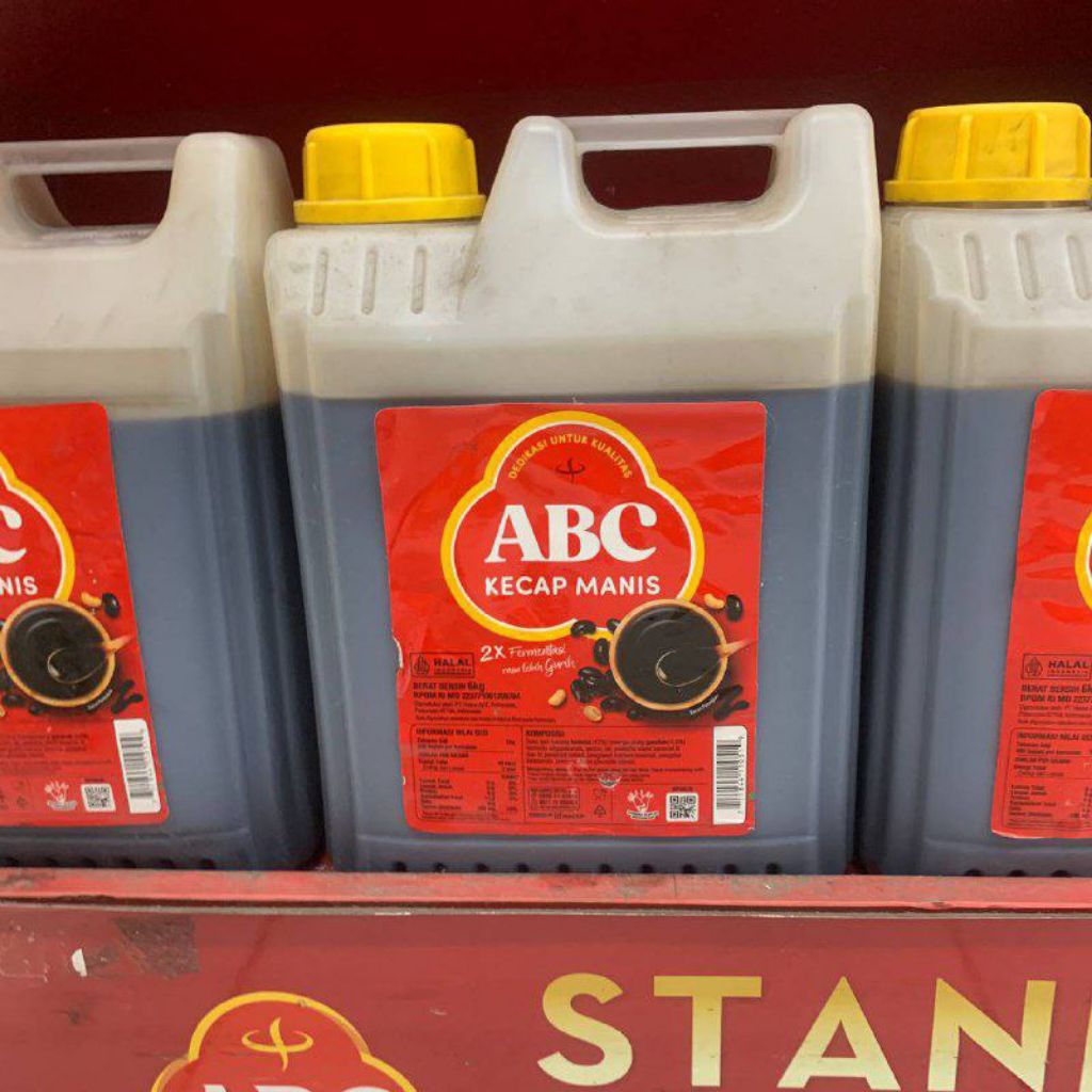 

Kecap Manis ABC Drigen 6 Kg