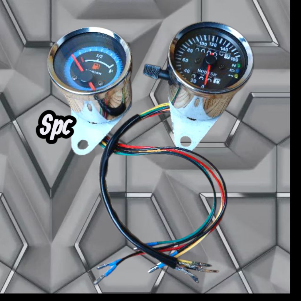 AMPER BENSIN DIGITAL JARUM/SPEDOMETER KM INDIKATOR CRUM