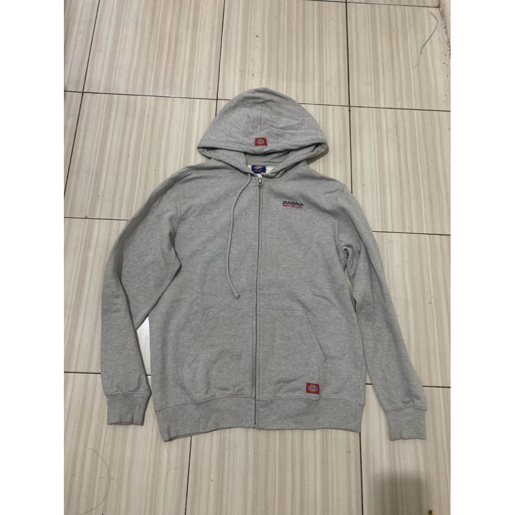 jaket hoodie zipper DC second ori