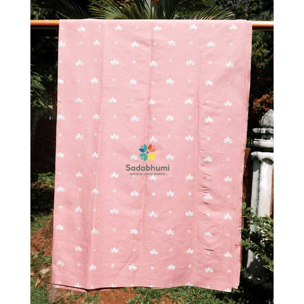 Kain Batik Cap Premium – Batik Handmade Eksklusif Motif Padma Nude Limited Edition | Batik Padma